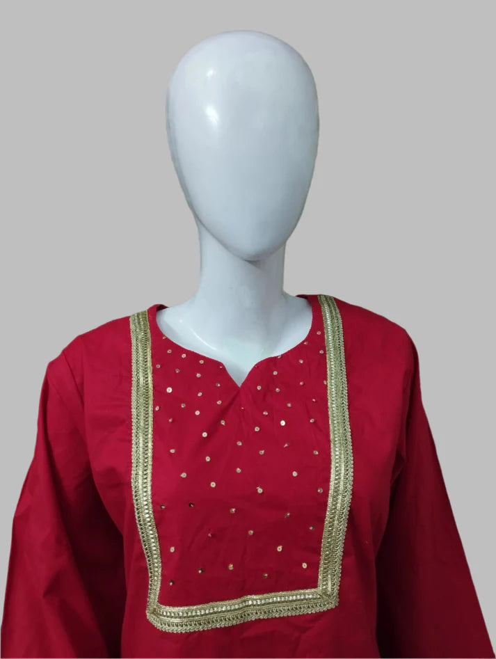 Breeze 03 – 2PC Stitched Lawn Suit with Sequin & Lace Detailing | Qasrelibas