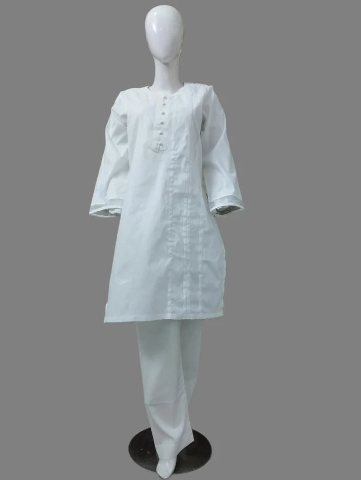 Breeze 05 – 2PC Lawn Suit with Button Neckline & Pleats Design | Qasrelibas