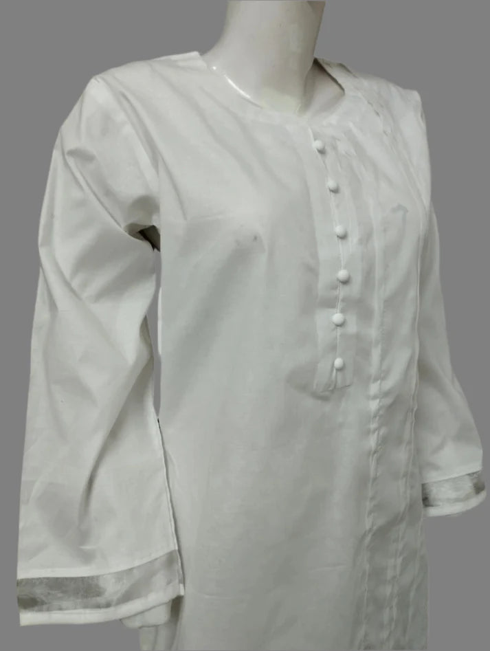 Breeze 05 – 2PC Lawn Suit with Button Neckline & Pleats Design | Qasrelibas
