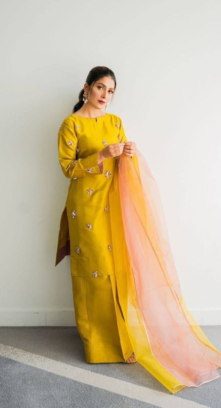 Grace 05 — 3PC Stitched Raw Silk Suit with Stone Work & Organza Dupatta | Qasrelibas