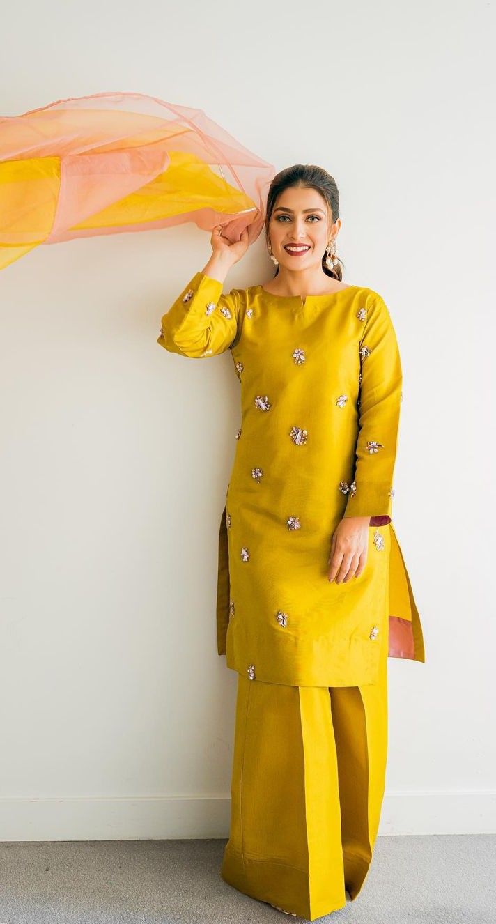 Grace 05 — 3PC Stitched Raw Silk Suit with Stone Work & Organza Dupatta | Qasrelibas