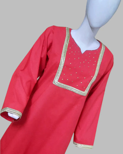 Breeze 03 – 2PC Stitched Lawn Suit with Sequin & Lace Detailing | Qasrelibas